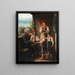Der Segler - Carl von Bergen — gerahmtes Bild an der Wand