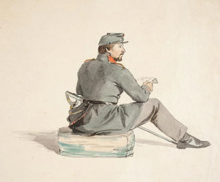 Der verwundete Soldat - Carlo Dalgas — Ansicht des Kunstwerks