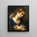 L'Ange der Verkündigung - Carlo Dolci — gerahmtes Bild an der Wand