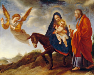 Die Flucht nach Ägypten - Carlo Dolci — Ansicht des Kunstwerks