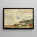 Strand von Noli - Carlo Follini — gerahmtes Bild an der Wand