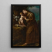 Saint Antoine de Padoue avec l'Enfant Jésus - Carlo Francesco Nuvolone — gerahmtes Bild an der Wand
