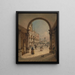 Place Saint-Marc - Carlo Grubacs — gerahmtes Bild an der Wand