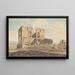 La grande villa des Quintilii sur la voie Appienne - Carlo Labruzzi — gerahmtes Bild an der Wand