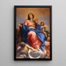 Immaculée Conception - Carlo Maratti — gerahmtes Bild an der Wand