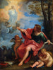 Saint Jean l'Évangéliste à Patmos - Carlo Maratti — Ansicht des Kunstwerks