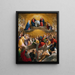 Paradies - Carlo Saraceni — gerahmtes Bild an der Wand