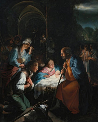 Carlo Saraceni - The Adoration Of The Shepherds.webp