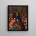 Die Dormition der Jungfrau - Carlo Saraceni — gerahmtes Bild an der Wand