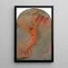 L'Idal - Carlos Schwabe — gerahmtes Bild an der Wand