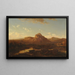 Landschaft - Carlos de Haes — gerahmtes Bild an der Wand