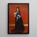 Comtesse Rattazzi née Maria-Laetitia Bonaparte-Wyse - Carolus-Duran — gerahmtes Bild an der Wand