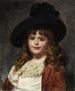 Laura im Alter von sieben Jahren - Carolus-Duran — Ansicht des Kunstwerks