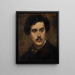 Portrait von Alexandre Falguière - Carolus-Duran — gerahmtes Bild an der Wand