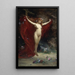 Vision - Carolus-Duran — gerahmtes Bild an der Wand