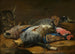 Katze und toter Wild - Carstian Luyckx — Ansicht des Kunstwerks