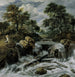 Cascade in den norwegischen Ausläufern - Jacob van Ruisdael — Ansicht des Kunstwerks