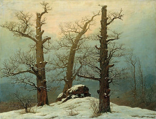 Cairn dans la neige - Caspar David Friedrich — Ansicht des Kunstwerks