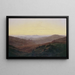 Monts des Géants Riesengebirge - Caspar David Friedrich — gerahmtes Bild an der Wand