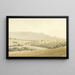 Landschaft der mittleren Berge - Caspar David Friedrich — gerahmtes Bild an der Wand
