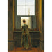 Frau an einem Fenster - Caspar David Friedrich — Ansicht des Kunstwerks