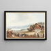 Ansicht des Zugersees bei Buonas im Kanton Zug - Caspar Wolf — gerahmtes Bild an der Wand