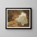 Vue de la caverne du Dragon dans le canton d'Unterwalden - Caspar Wolf — gerahmtes Bild an der Wand
