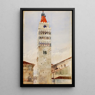 Cass Gilbert - Cathedral Tower Pistoia Italy.webp