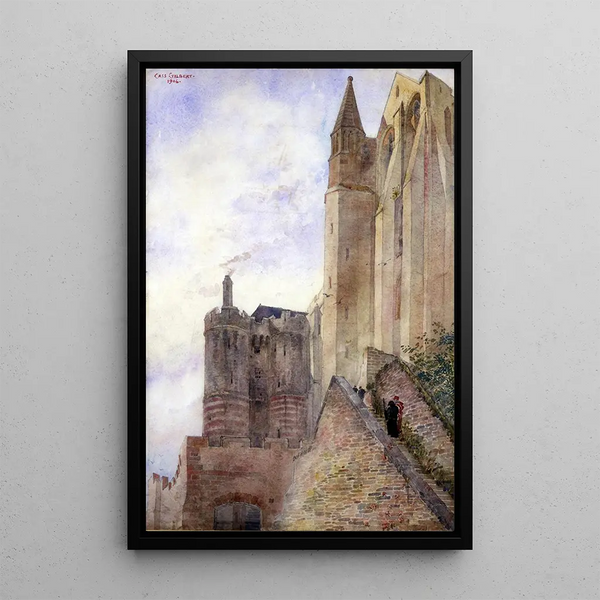 Cass Gilbert - Mont Saint Michel France.webp
