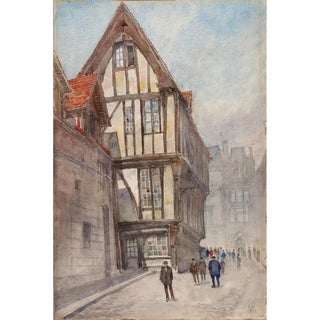 Cass Gilbert - Old House in Rouen.webp