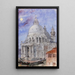 Santa Maria della Salute Venedig - Cass Gilbert — gerahmtes Bild an der Wand
