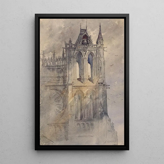 Cass Gilbert - Southwest Tower Amiens Cathedral.webp