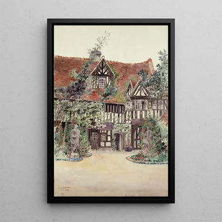 Cass Gilbert - The Smaller Courtyard Hotel Guilleaume le Conquerant Dives France.webp