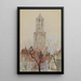 Reproduktion des Gemäldes Tour de la cathédrale d'Utrecht Hollande - Cass Gilbert