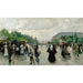 Reproduktion des Gemäldes Was in Kopenhagen passiert - Paul Fischer