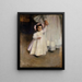 Ernesta Child avec une infirmière - Cecilia Beaux — gerahmtes Bild an der Wand