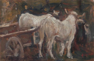 Cesare Ciani - Carro con buoi.webp