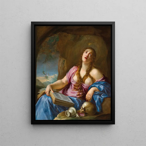 Sainte Marie-Madeleine - Cesare Dandini — gerahmtes Bild an der Wand