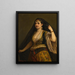 Odaliske - Cesare Dell'Acqua — gerahmtes Bild an der Wand