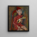 Kinderbild mit Spielzeug - Chaïm Soutine — gerahmtes Bild an der Wand