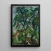 Gourdon sur Vence - Chaïm Soutine — gerahmtes Bild an der Wand