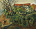 Häuser in einer Landschaft - Chaïm Soutine — Ansicht des Kunstwerks