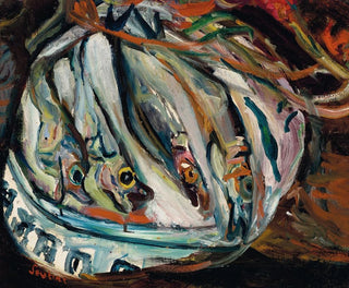 Stillleben mit Fischen - Chaïm Soutine — Ansicht des Kunstwerks