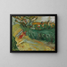 Promenade bei dem Dorf - Chaïm Soutine — gerahmtes Bild an der Wand