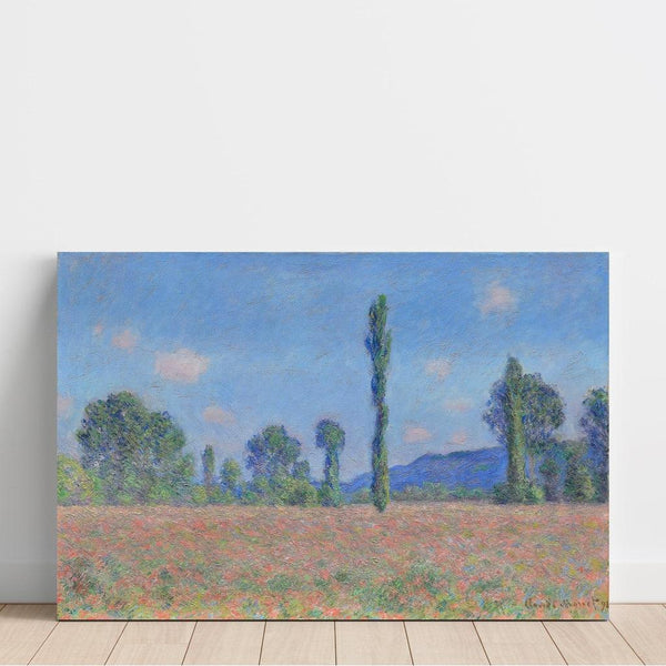 Champ de Coquelicots - Henri Le Sidaner | Reproduction Tableau Décoration murale affiche copie