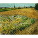 Reproduktion des Gemäldes Weizenfeld - Vincent van Gogh