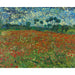 Reproduktion des Gemäldes Feld mit Mohnblumen - Vincent van Gogh