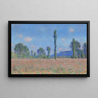 Mohnfeld, Giverny von Claude Monet