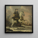 Charles XI 1665-1697, König von Schweden - David Klöcker Ehrenstrahl — gerahmtes Bild an der Wand