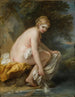 Eine Nymphe bei ihrem Bad - Charles André van Loo — Ansicht des Kunstwerks